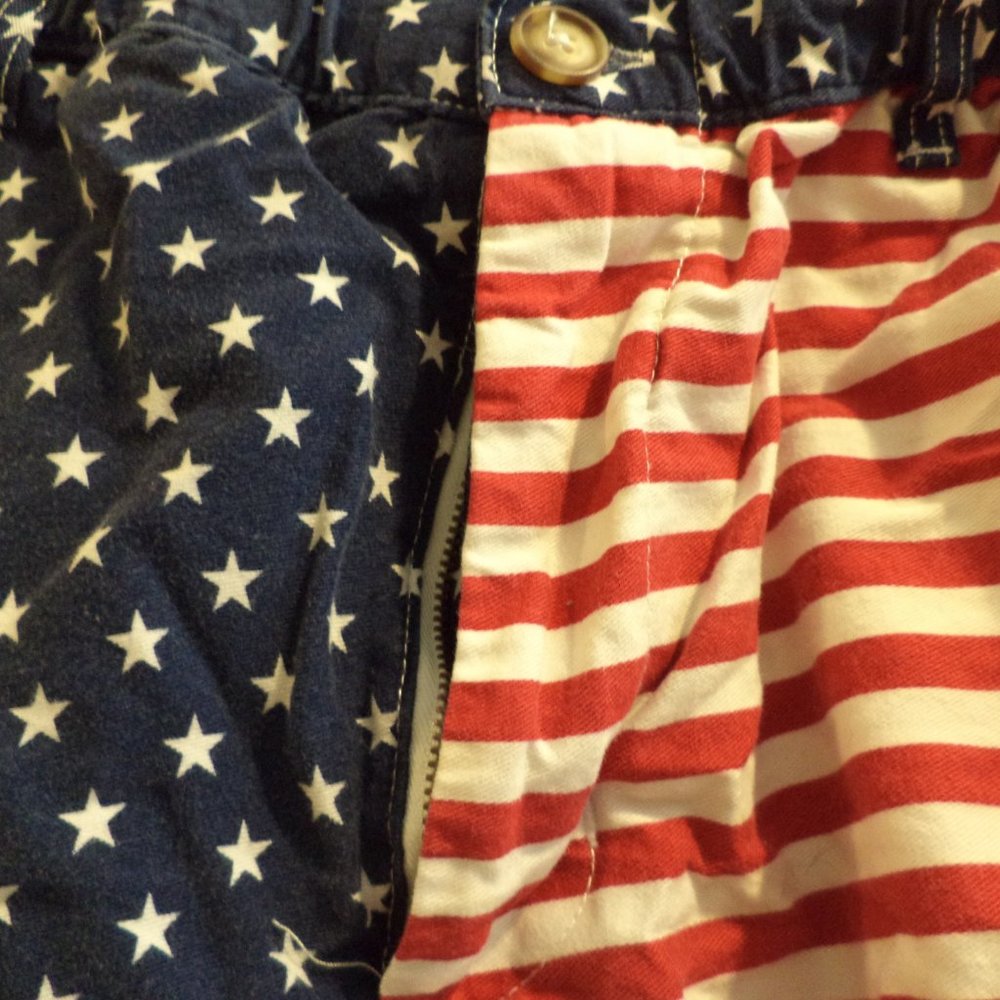 Chubbies Shorts - Red, White And Blue - American Flag - Stars + Spripes -Xxl View 2